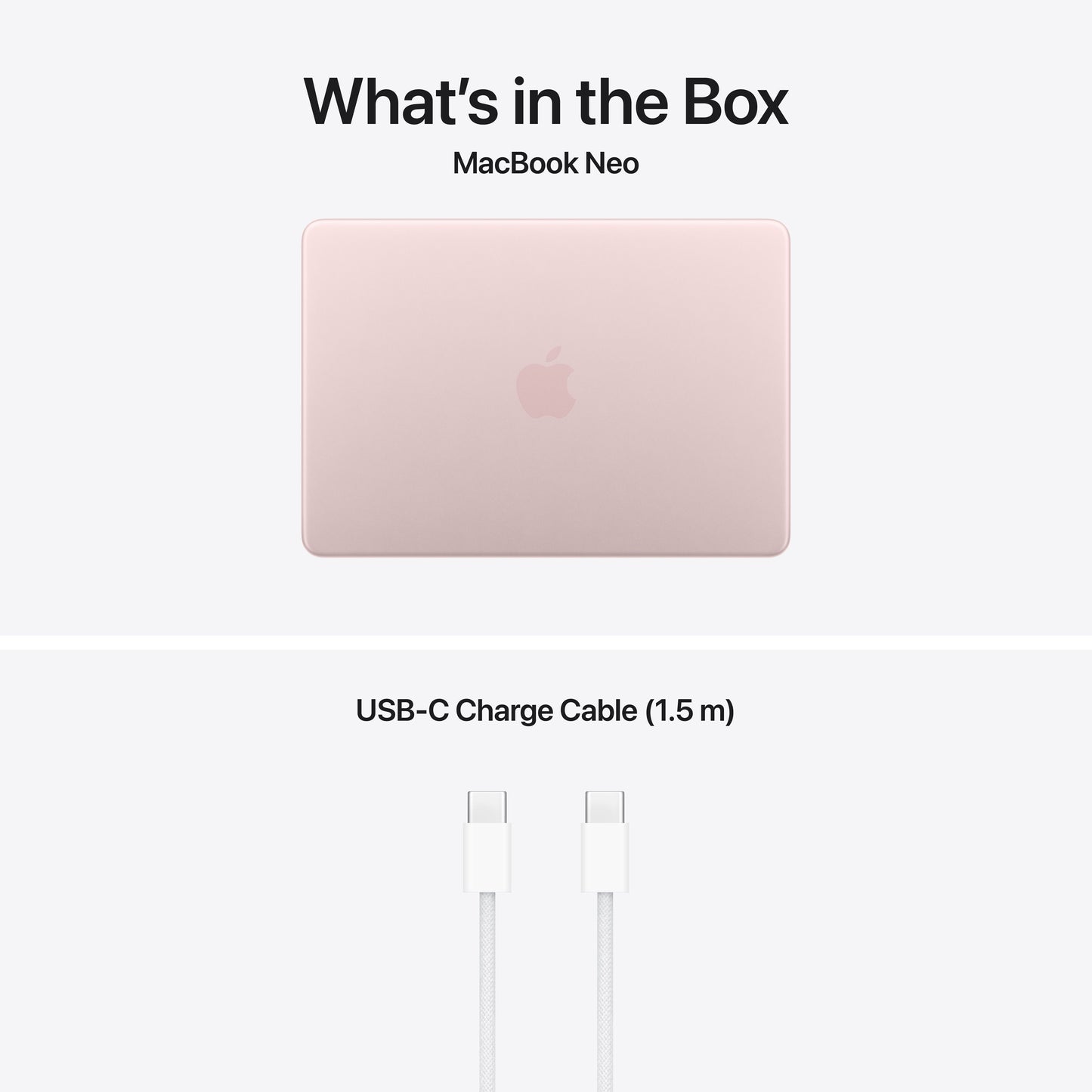 13-inch MacBook Neo: Apple A18 Pro chip with 6‑core CPU and 5‑core GPU, Magic Keyboard with Touch ID, 512GB SSD - Blush - iSTYLE.hr