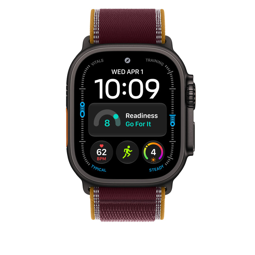 49mm Burgundy Trail Loop - S/M - Black Titanium Finish - iSTYLE.hr