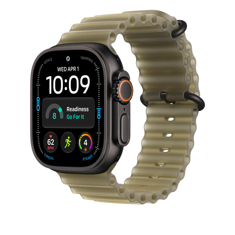 49mm Translucent Kelp Ocean Band Extension - Black Titanium Finish - iSTYLE.hr