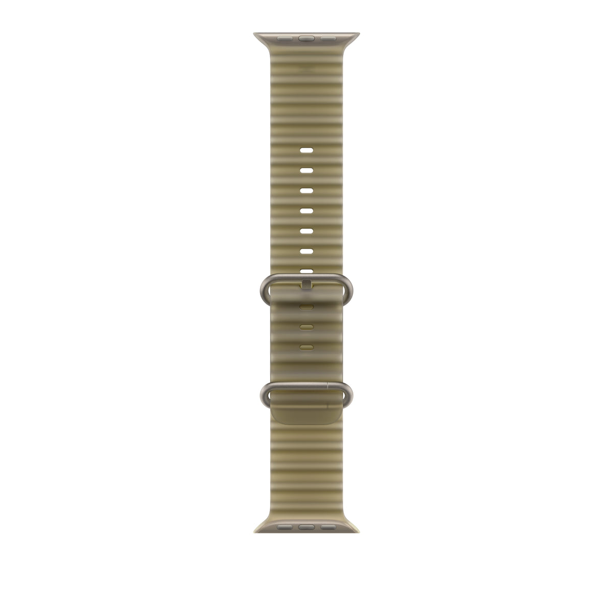 49mm Translucent Kelp Ocean Band - Natural Titanium Finish - iSTYLE.hr
