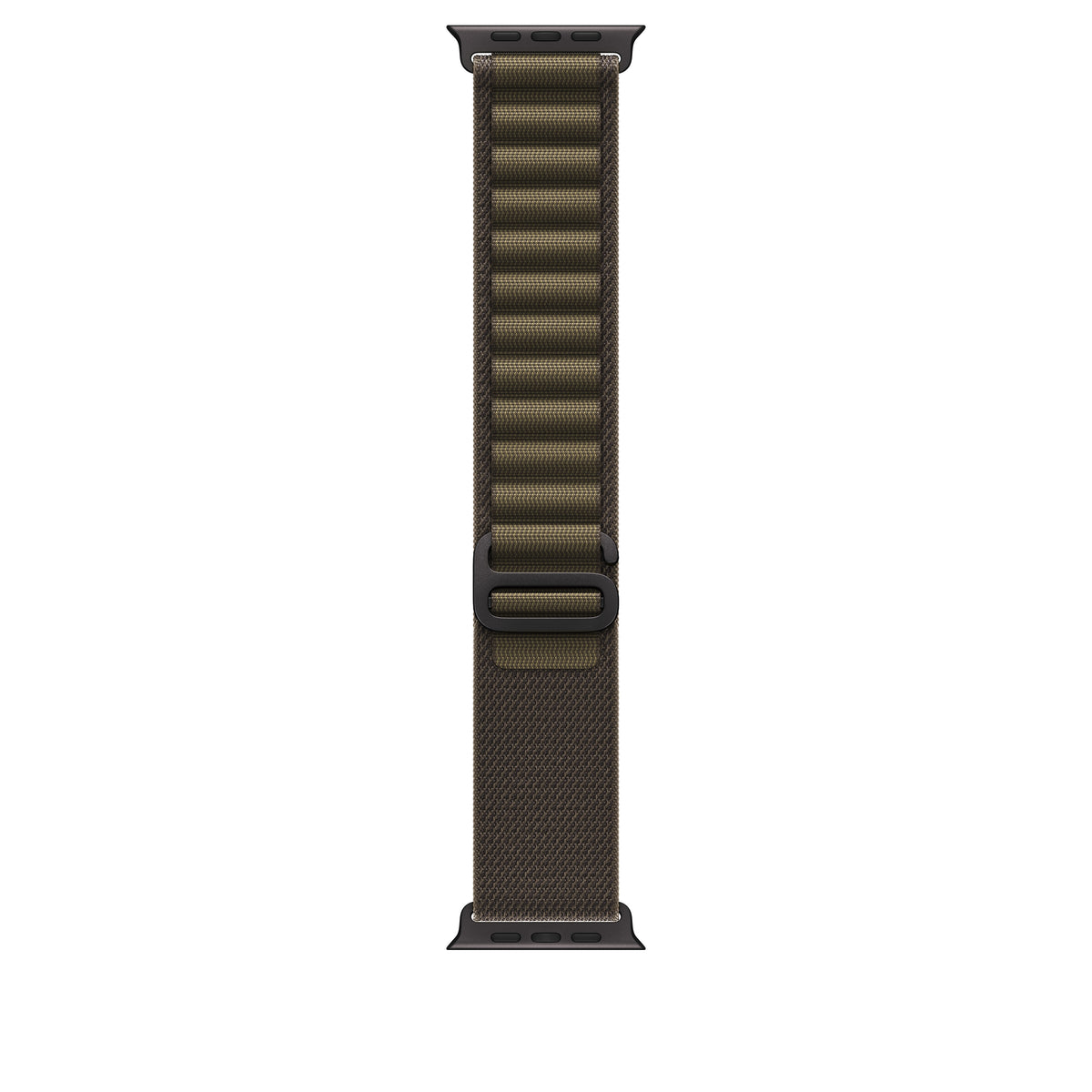 49mm Dark Olive Alpine Loop - Medium - Black Titanium Finish - iSTYLE.hr