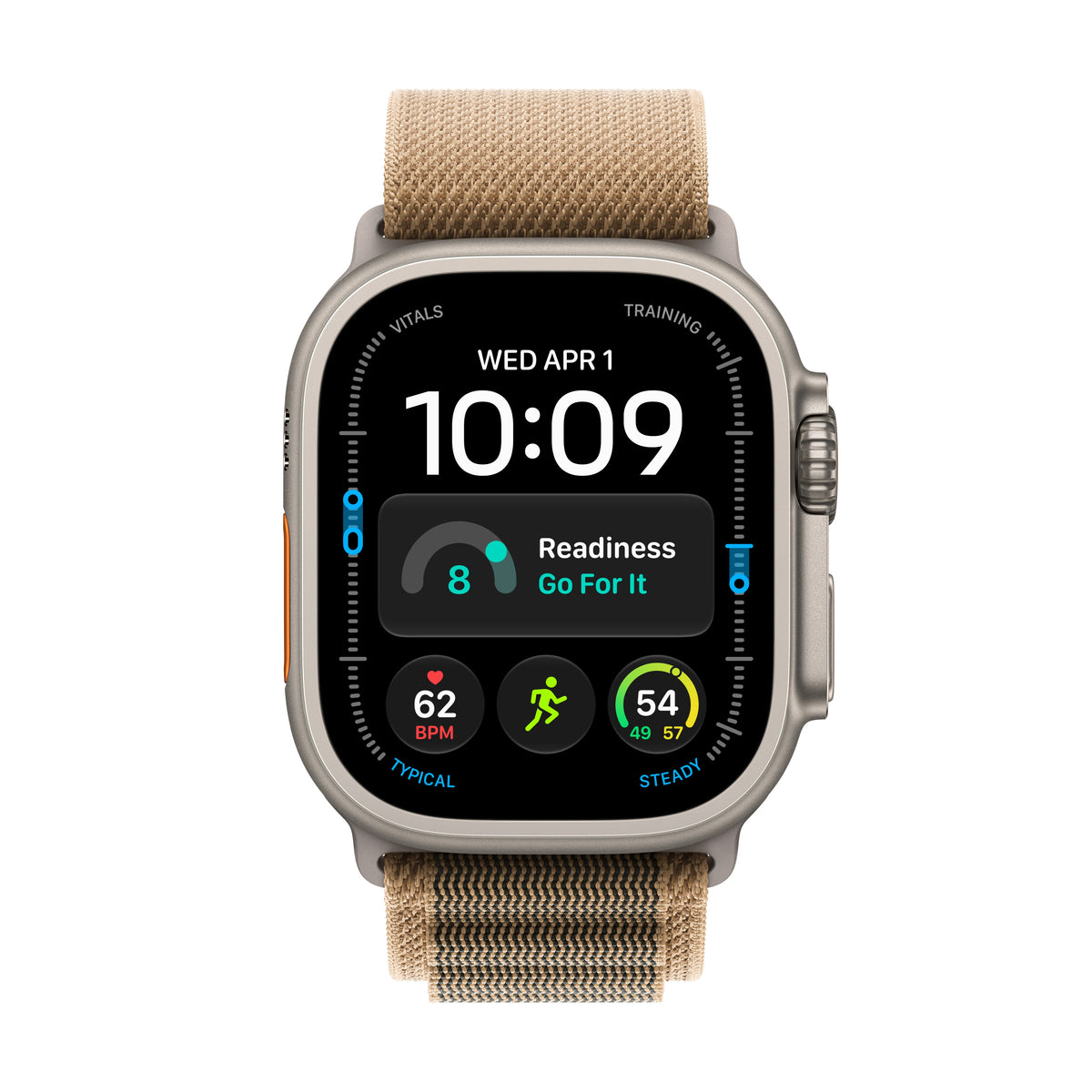 Apple Watch Ultra 4 GPS + Cellular 49mm Natural Titanium Case with Desert Alpine Loop - S - iSTYLE.hr