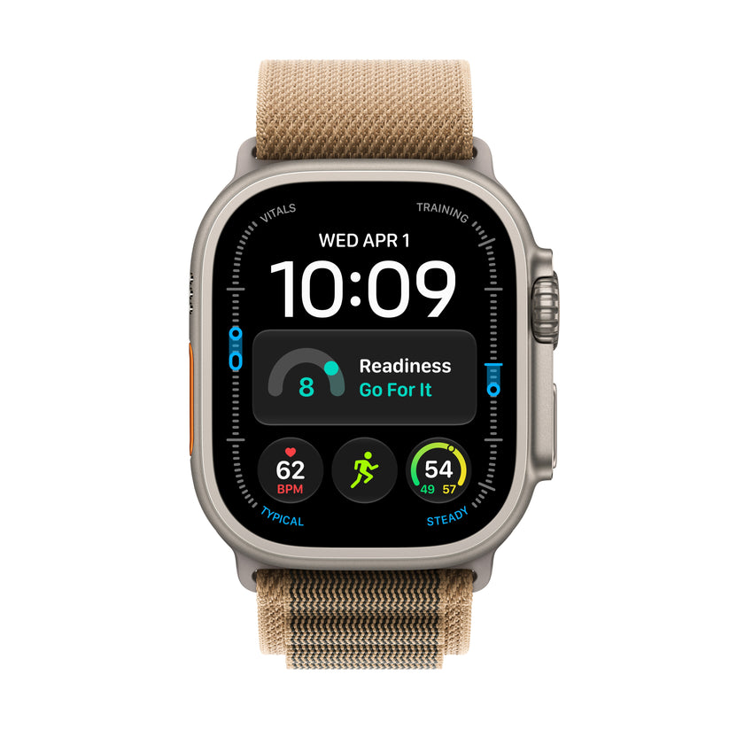 Apple Watch Ultra 4 GPS + Cellular 49mm Natural Titanium Case with Desert Alpine Loop - S - iSTYLE.hr