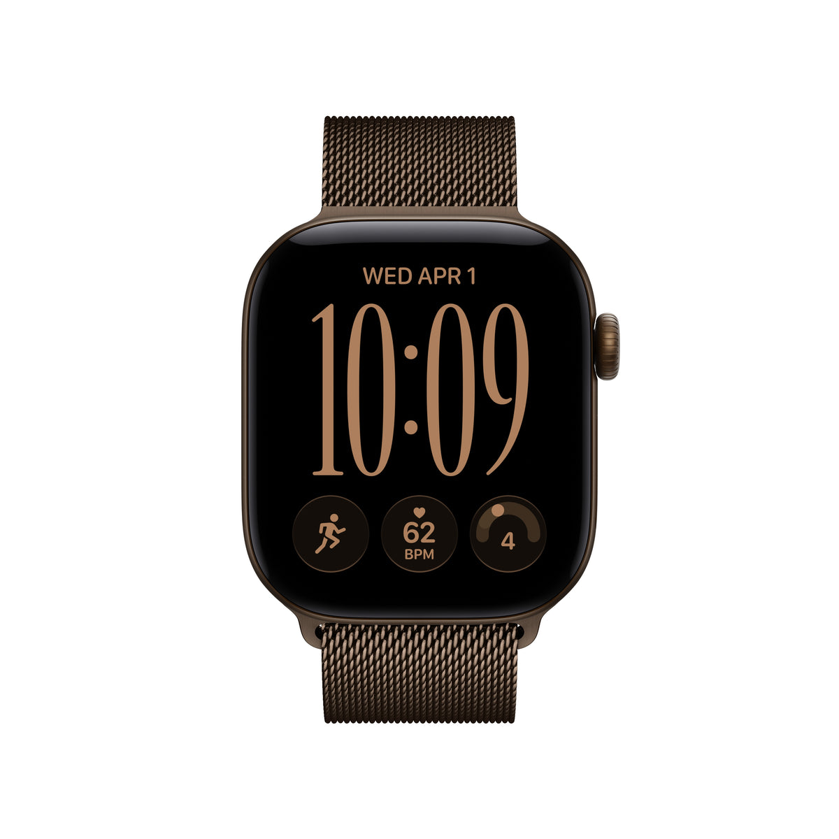 Apple Watch Series 12 GPS + Cellular 42mm Dark Bronze Aluminium Case with Dark Bronze Milanese Loop - iSTYLE.hr