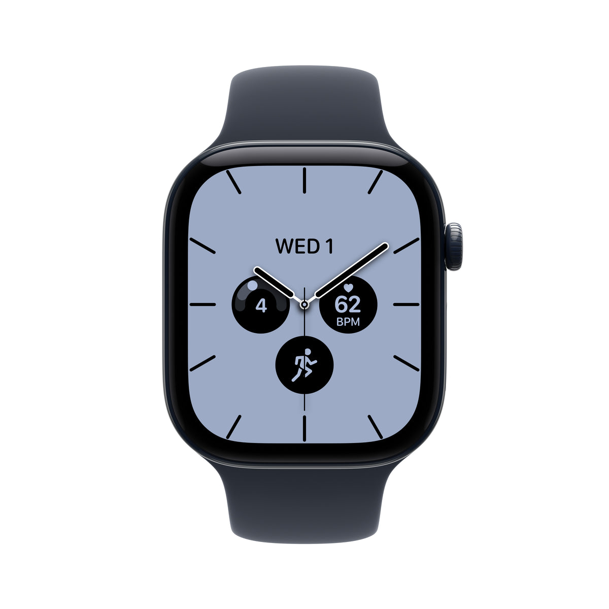 Apple Watch Series 12 GPS + Cellular 46mm Night Blue Ceramic Case with Navy Blue Sport Band - S/M - iSTYLE.hr