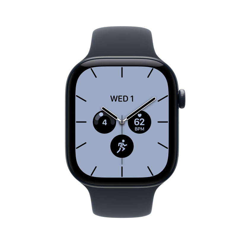Apple Watch Series 12 GPS + Cellular 46mm Night Blue Ceramic Case with Navy Blue Sport Band - S/M - iSTYLE.hr
