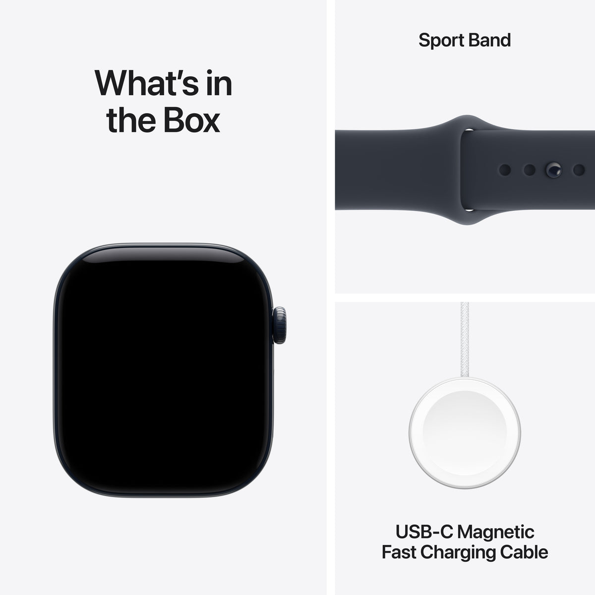 Apple Watch Series 12 GPS + Cellular 46mm Night Blue Ceramic Case with Navy Blue Sport Band - S/M - iSTYLE.hr