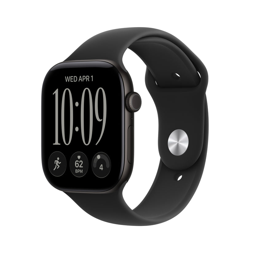 Apple Watch Series 12 GPS + Cellular 46mm Black Aluminium Case with Black Sport Band - S/M - iSTYLE.hr