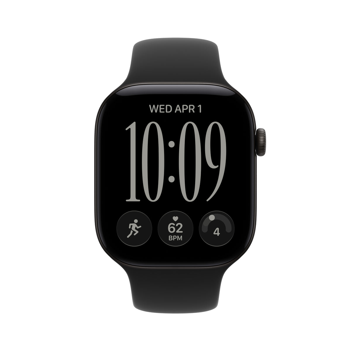 Apple Watch Series 12 GPS + Cellular 46mm Black Aluminium Case with Black Sport Band - S/M - iSTYLE.hr