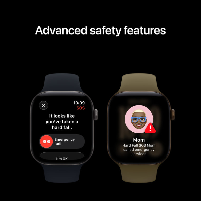 Apple Watch Series 12 GPS + Cellular 42mm Black Aluminium Case with Black Sport Band - M/L - iSTYLE.hr