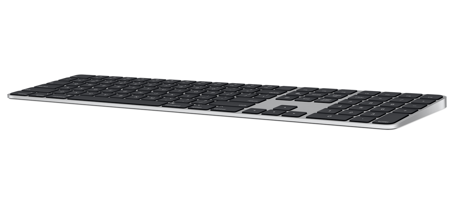 Magic Keyboard with Touch ID and Numeric Keypad for Mac models with Apple silicon - Croatian - Black Keys - iSTYLE HR