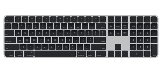 Magic Keyboard with Touch ID and Numeric Keypad for Mac models with Apple silicon - Croatian - Black Keys - iSTYLE HR