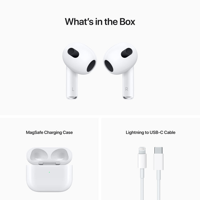 AirPods (3rd generation) with Lightning Charging Case - iSTYLE HR