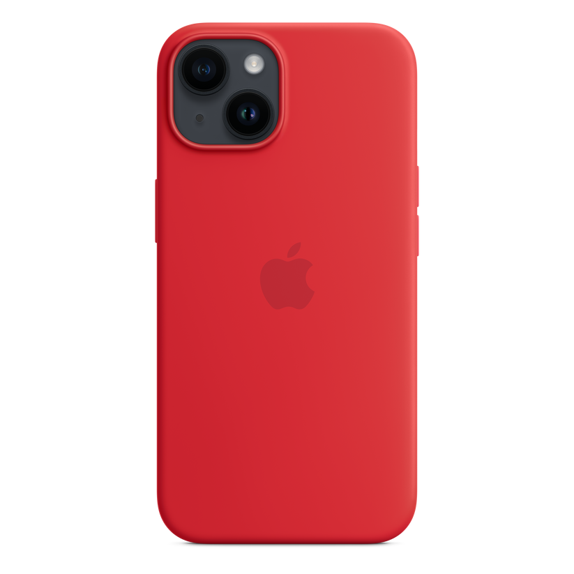 iPhone 14 Silicone Case with MagSafe - (PRODUCT)RED - iSTYLE HR