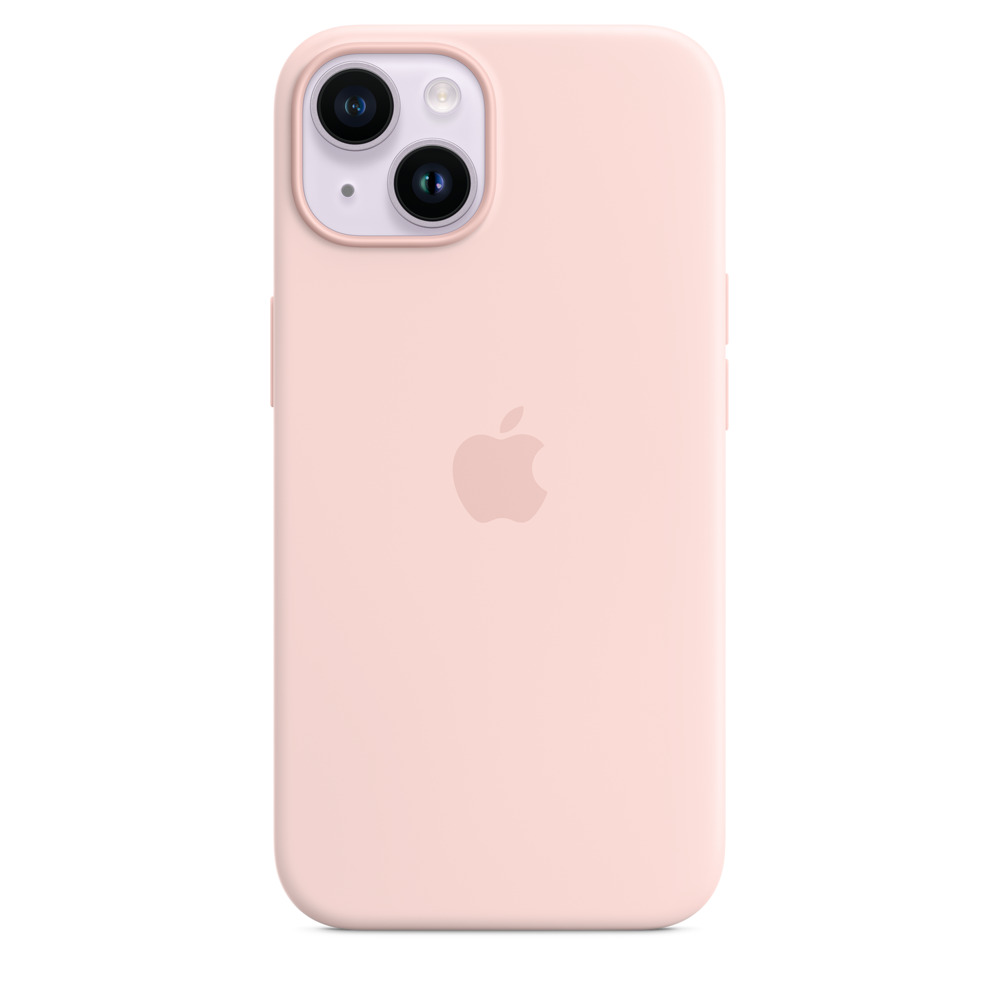 iPhone 14 Silicone Case with MagSafe - Chalk Pink - iSTYLE HR