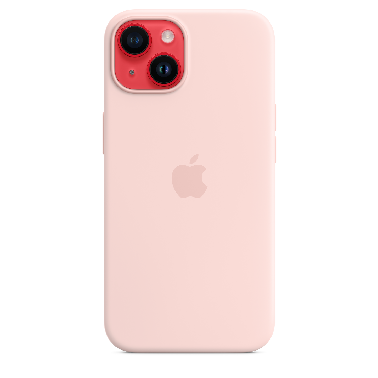 iPhone 14 Silicone Case with MagSafe - Chalk Pink - iSTYLE HR