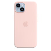 iPhone 14 Silicone Case with MagSafe - Chalk Pink - iSTYLE HR