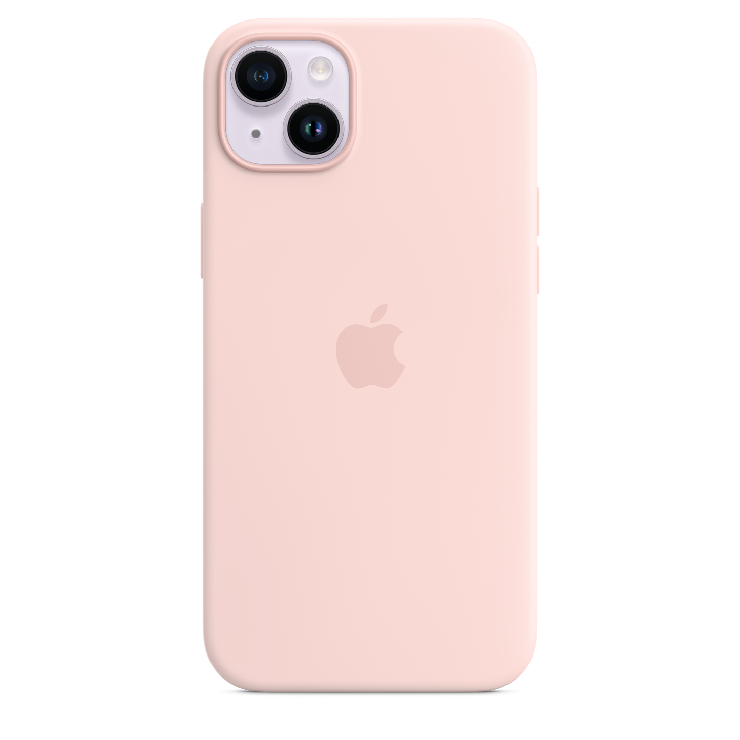 iPhone 14 Plus Silicone Case with MagSafe - Chalk Pink - iSTYLE HR