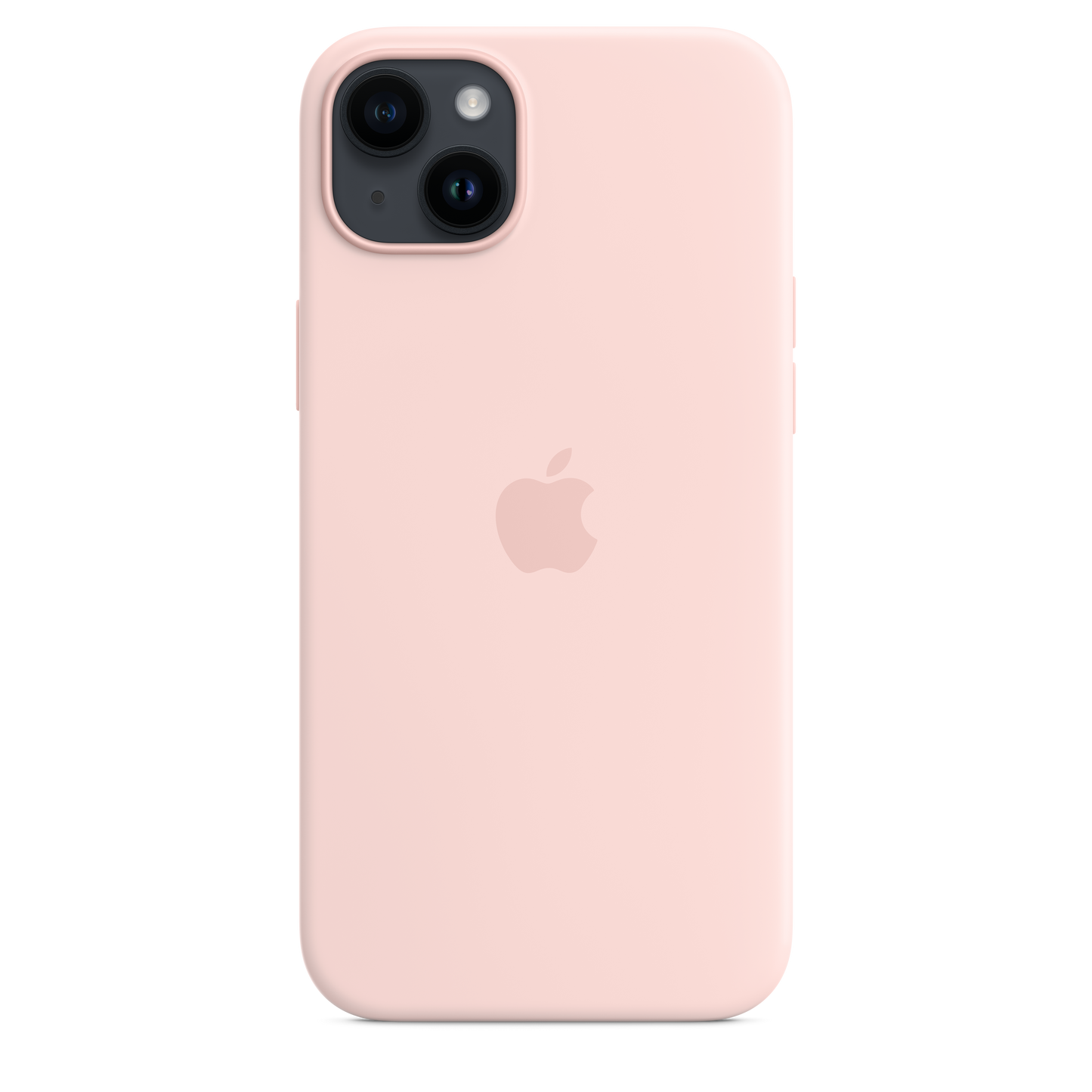 iPhone 14 Plus Silicone Case with MagSafe - Chalk Pink - iSTYLE HR