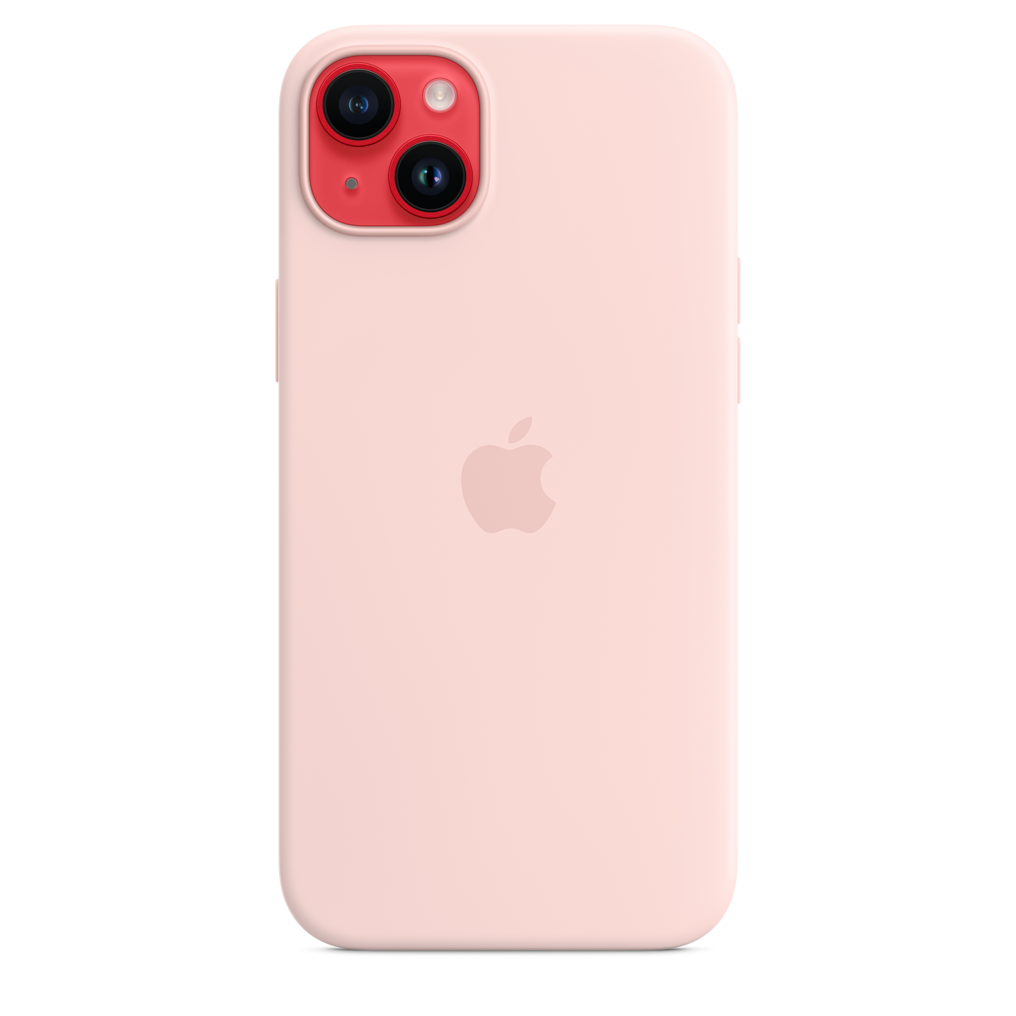 iPhone 14 Plus Silicone Case with MagSafe - Chalk Pink - iSTYLE HR