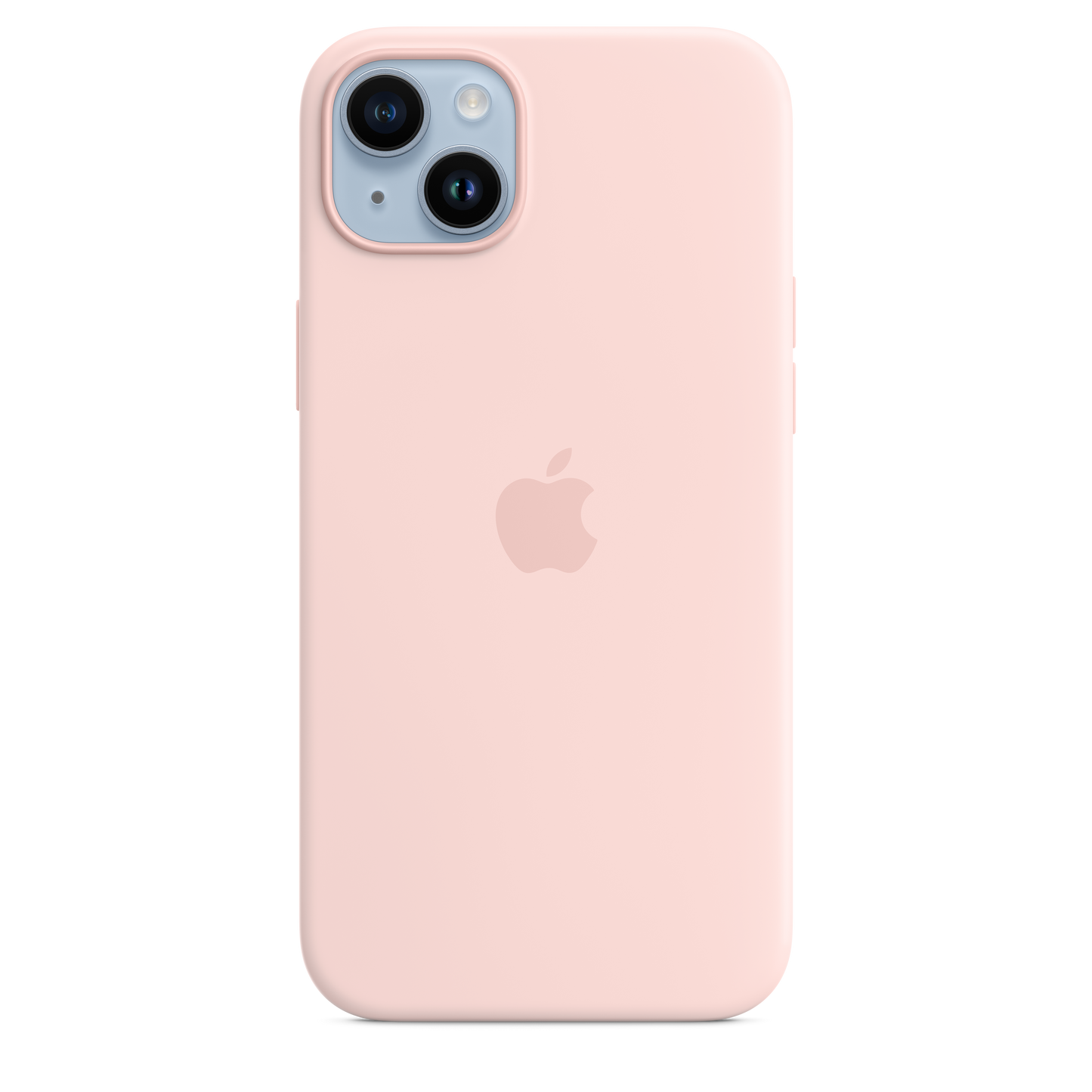 iPhone 14 Plus Silicone Case with MagSafe - Chalk Pink - iSTYLE HR