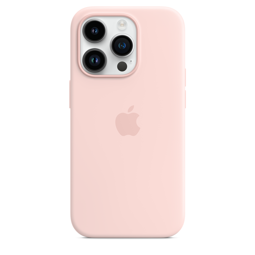 iPhone 14 Pro Silicone Case with MagSafe - Chalk Pink - iSTYLE HR