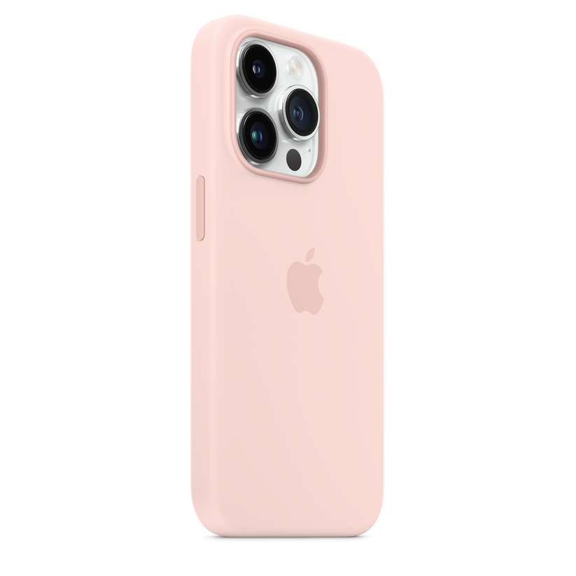 iPhone 14 Pro Silicone Case with MagSafe - Chalk Pink - iSTYLE HR