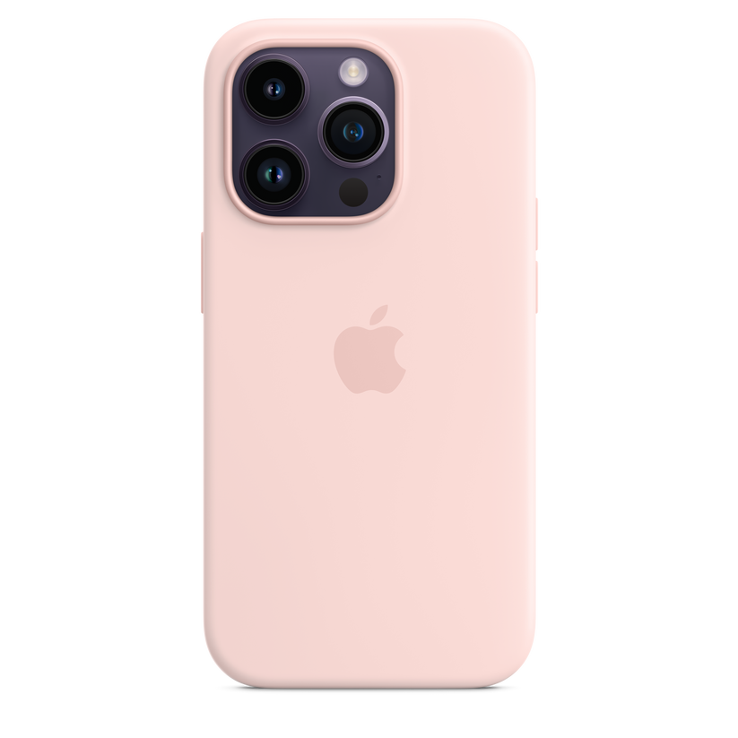 iPhone 14 Pro Silicone Case with MagSafe - Chalk Pink - iSTYLE HR