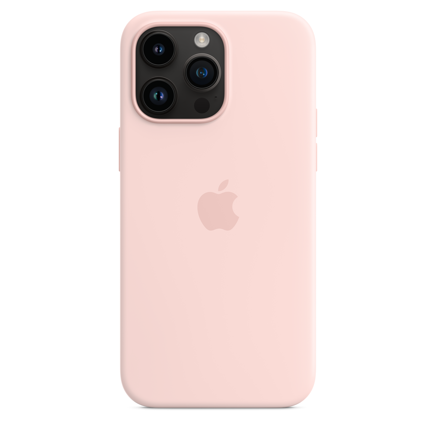 iPhone 14 Pro Max Silicone Case with MagSafe - Chalk Pink - iSTYLE HR