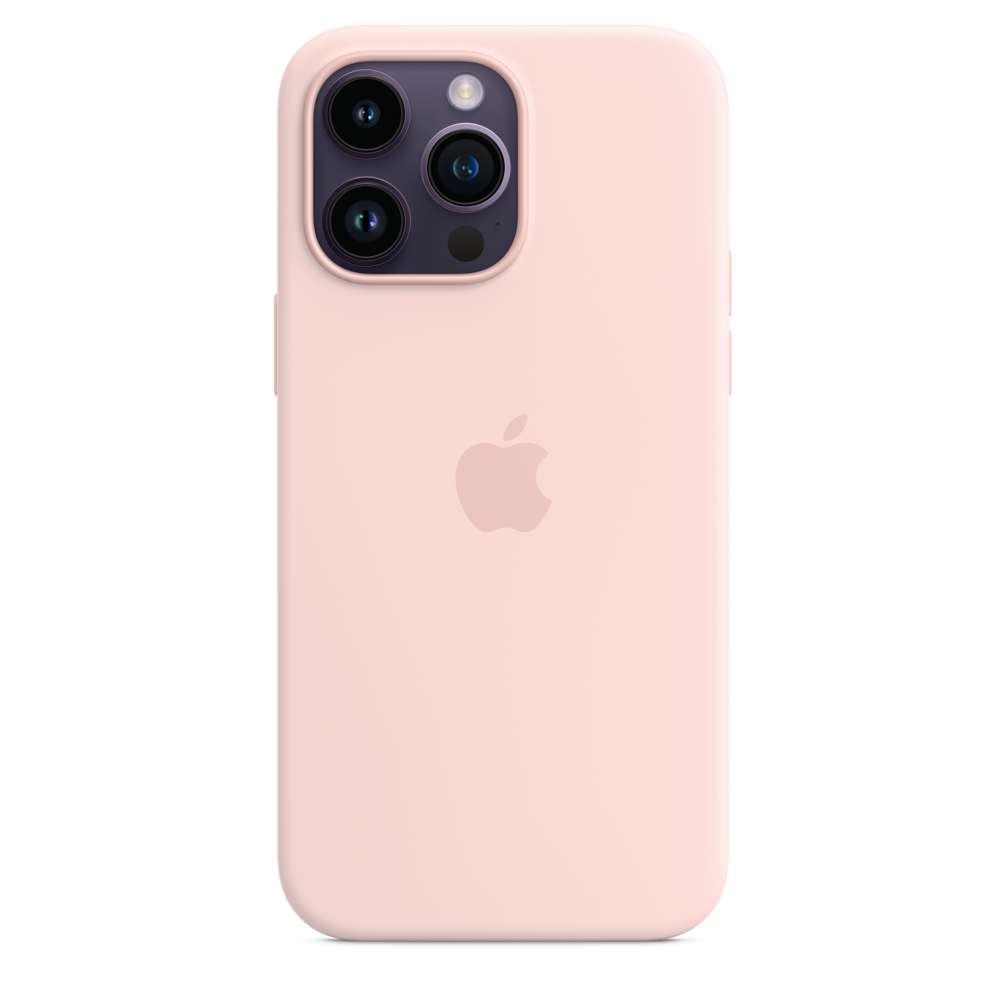 iPhone 14 Pro Max Silicone Case with MagSafe - Chalk Pink - iSTYLE HR