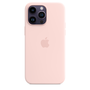 iPhone 14 Pro Max Silicone Case with MagSafe - Chalk Pink - iSTYLE HR