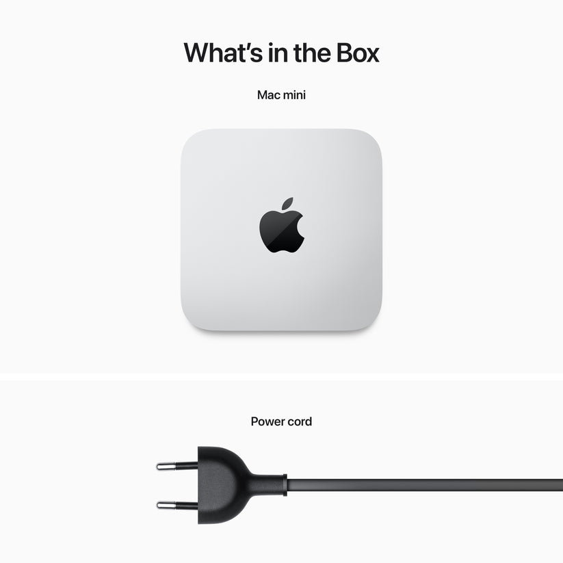 Mac mini: Apple M2 Pro chip with 10‑core CPU and 16‑core GPU, 512GB SSD - Silver - iSTYLE HR