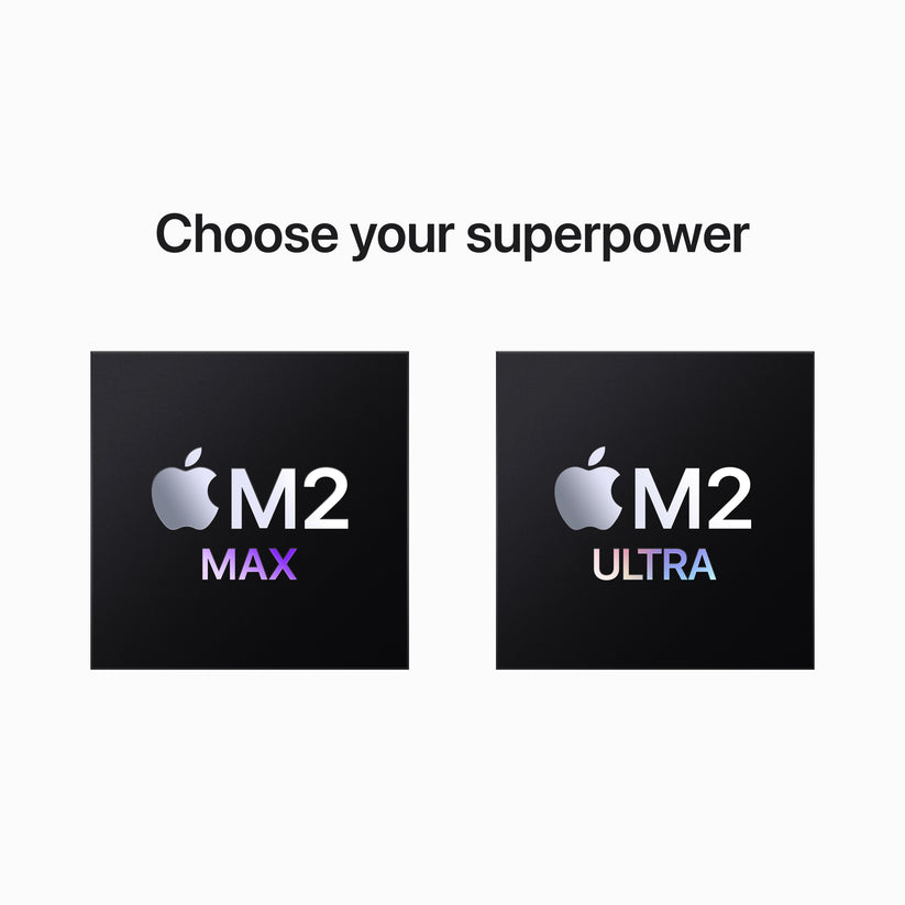 Mac Studio: Apple M2 Ultra with 24-core CPU, 60-core GPU, 32-core Neural Engine, 1TB SSD - iSTYLE HR