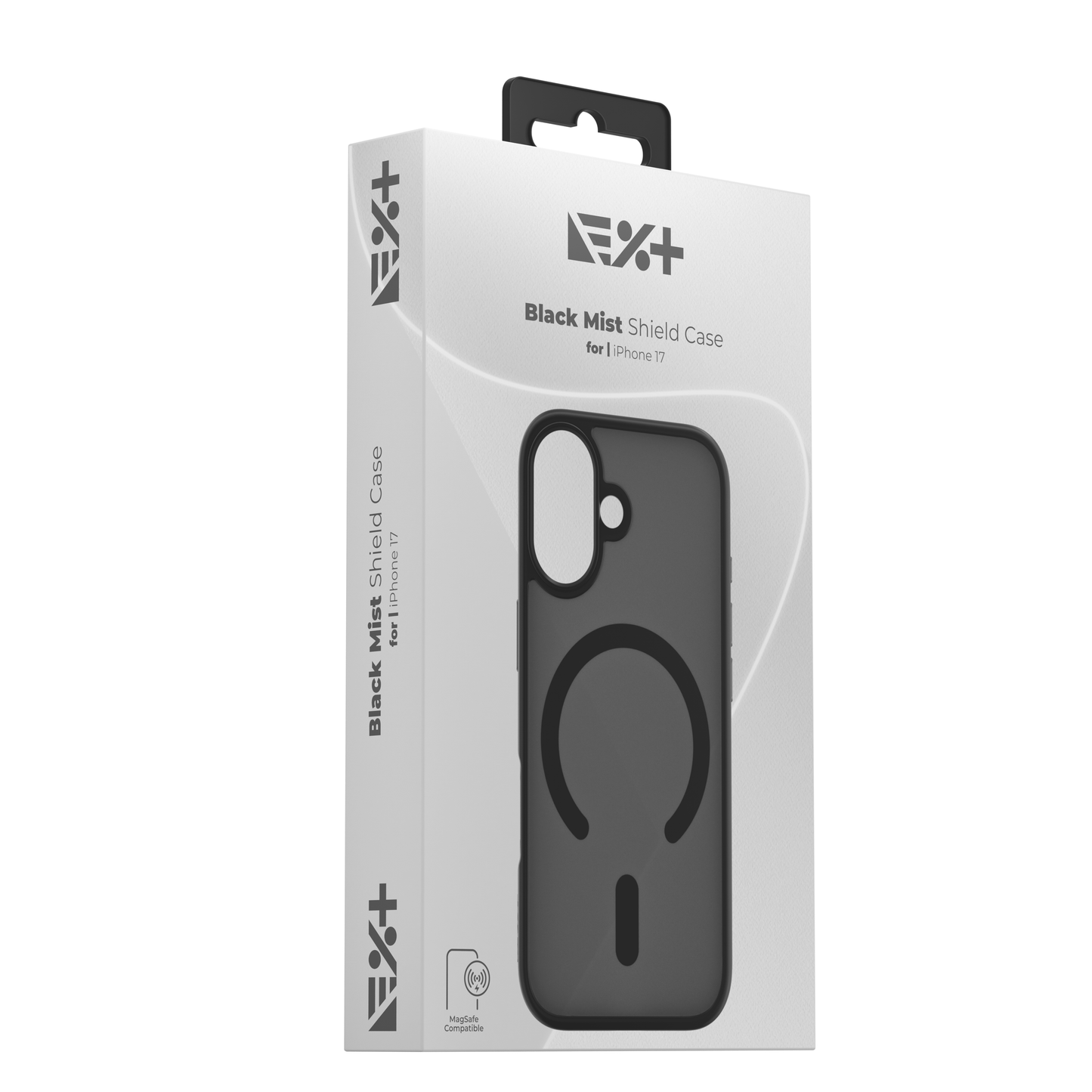 Next One Mist Shield maska s MagSafe za iPhone 17 - crna