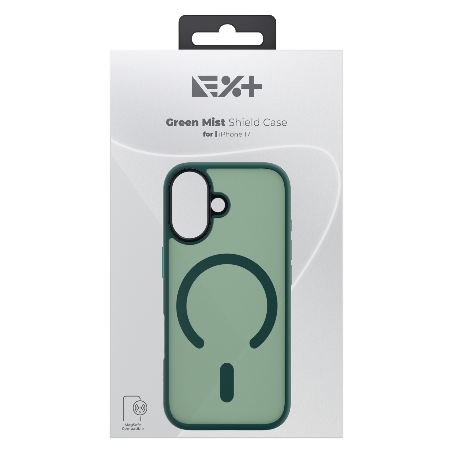 Next One Mist Shield maska s MagSafe za iPhone 17 - zelena