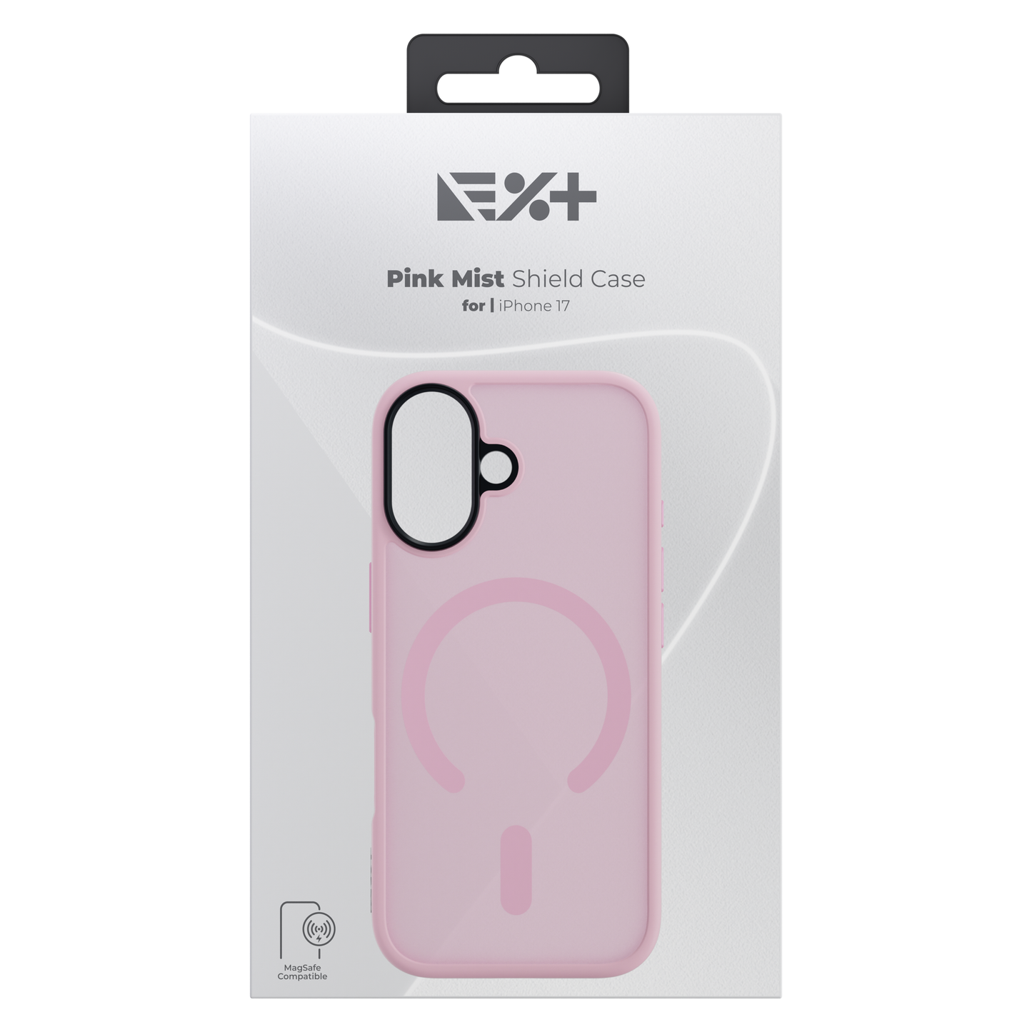 Next One Mist Shield maska s MagSafe za iPhone 17 - ružičasta