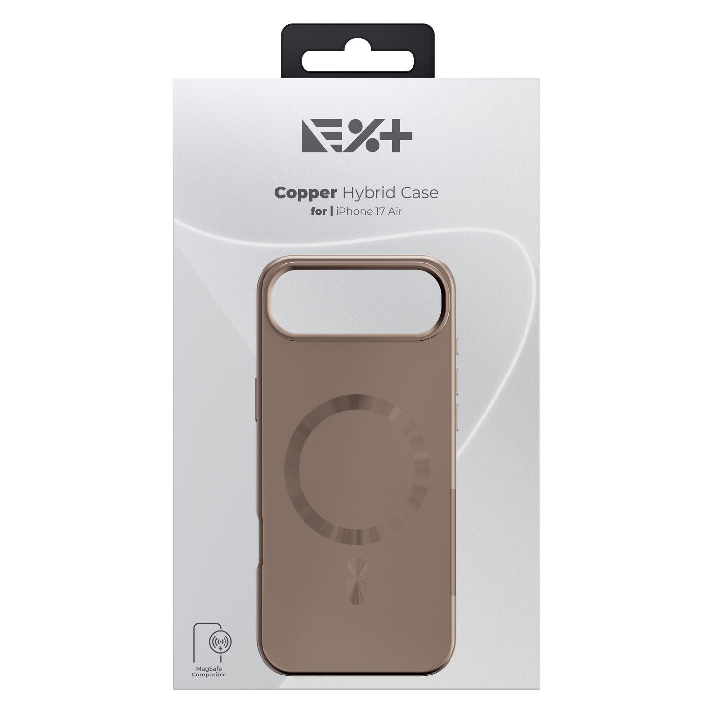 Next One hibridna maska za iPhone 17 Air - bakrena