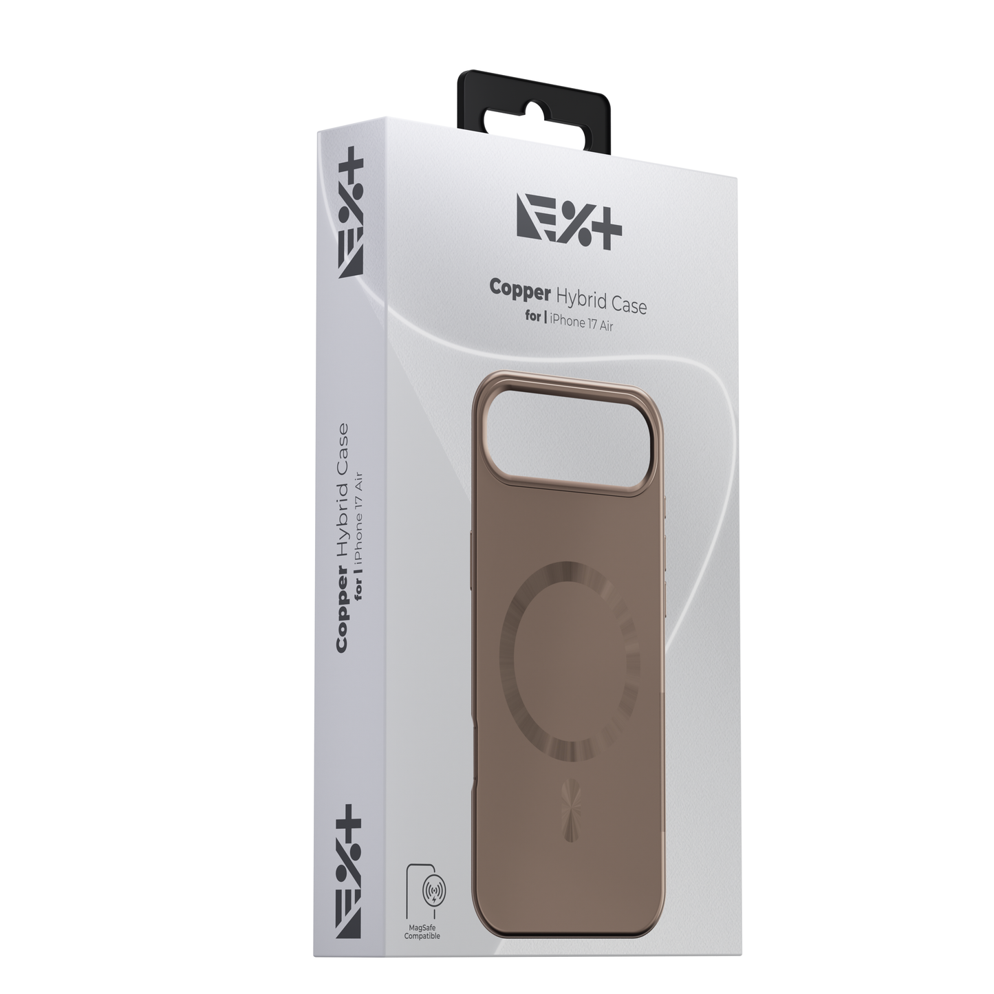 Next One hibridna maska za iPhone 17 Air - bakrena