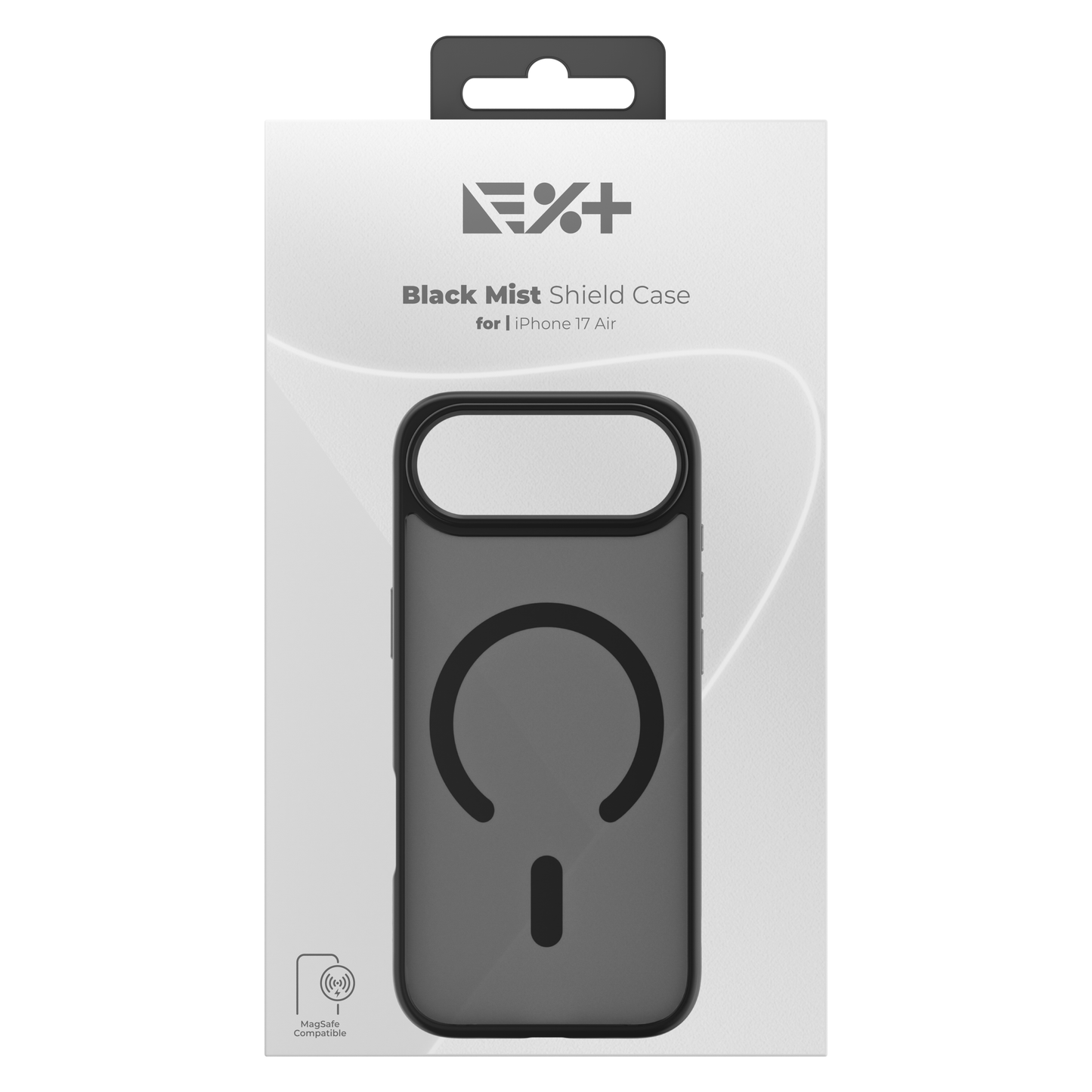 Next One Mist Shield maska s MagSafe za iPhone 17 Air - crna