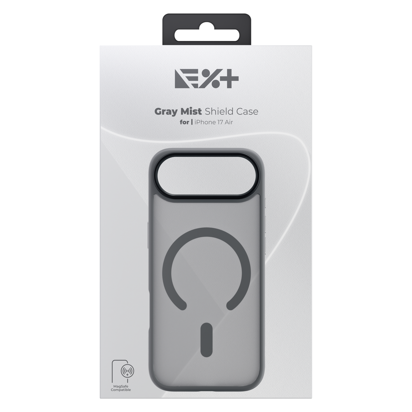 Next One Mist Shield maska s MagSafe za iPhone 17 Air - siva
