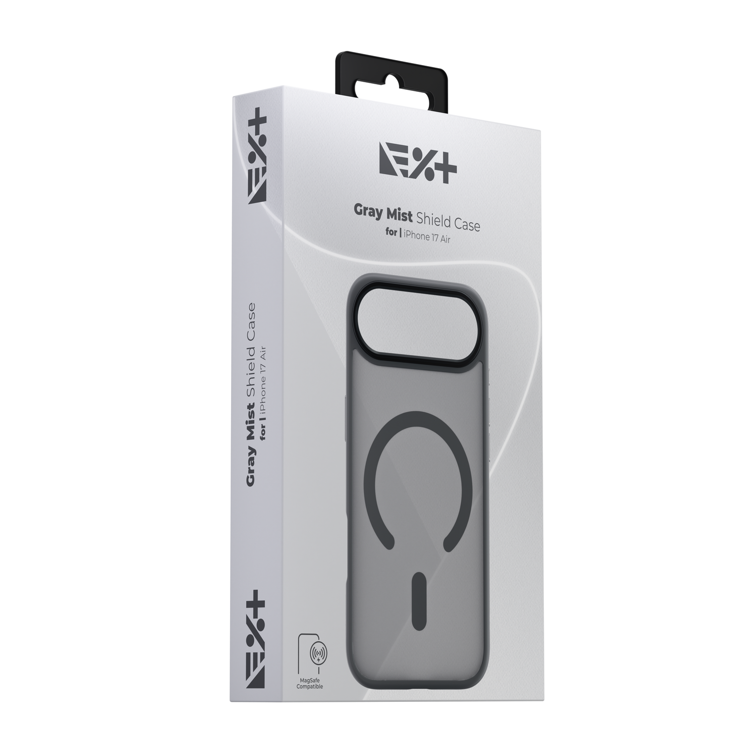 Next One Mist Shield maska s MagSafe za iPhone 17 Air - siva