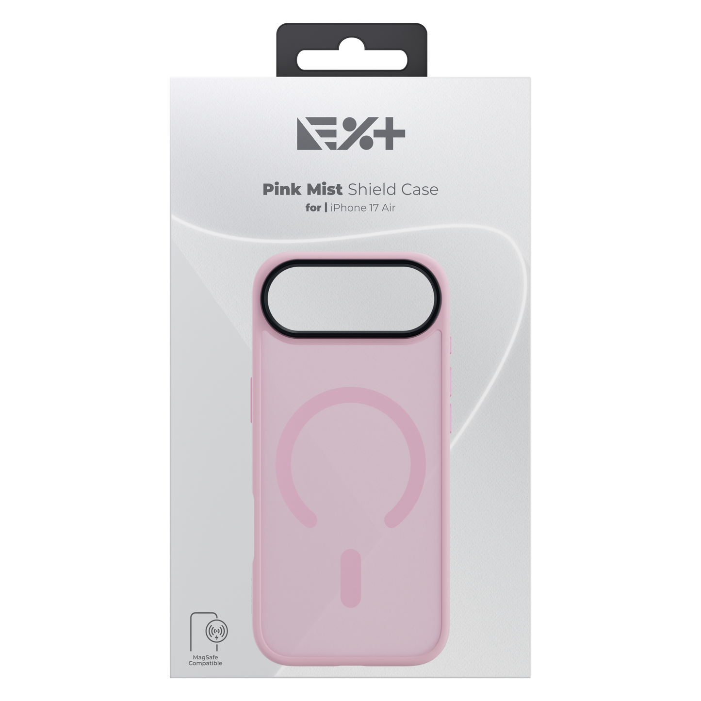 Next One Mist Shield maska s MagSafe za iPhone 17 Air - ružičasta