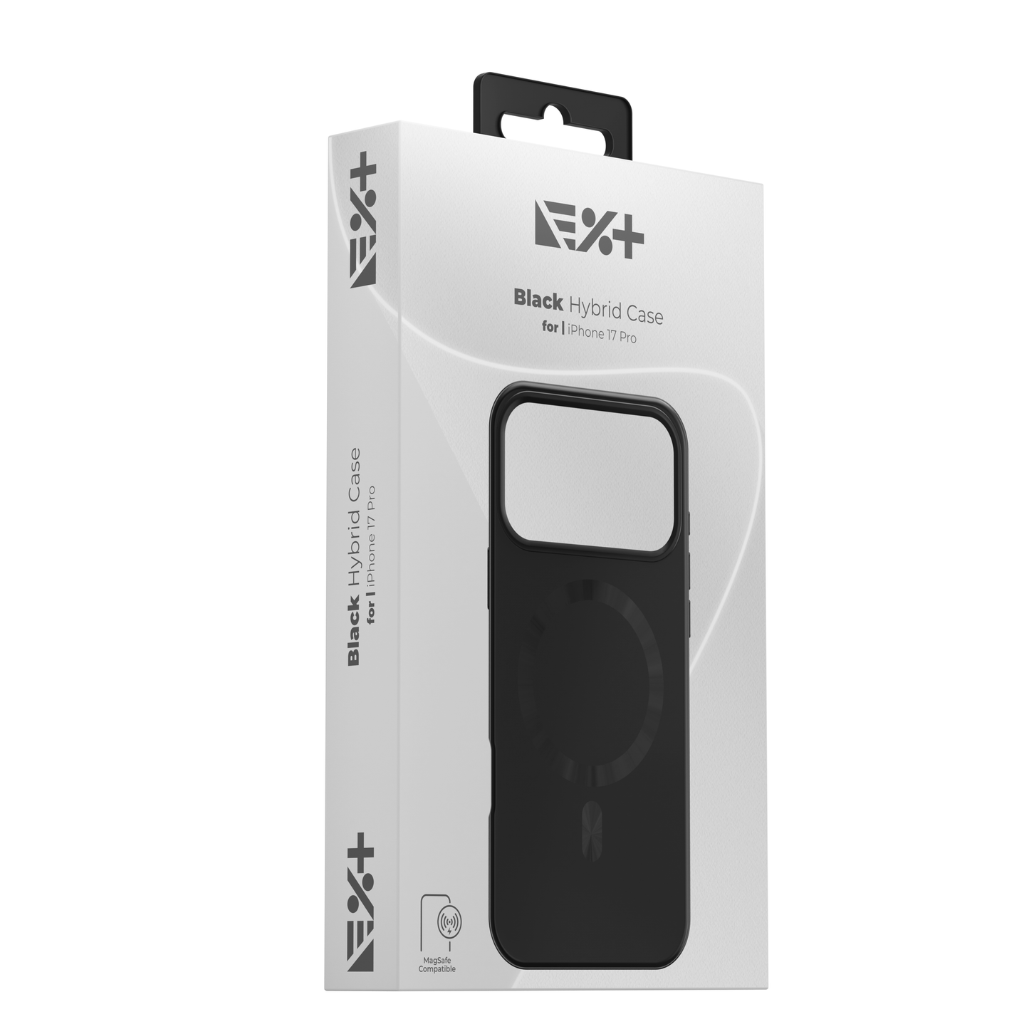 Next One hibridna maska za iPhone 17 Pro - crna