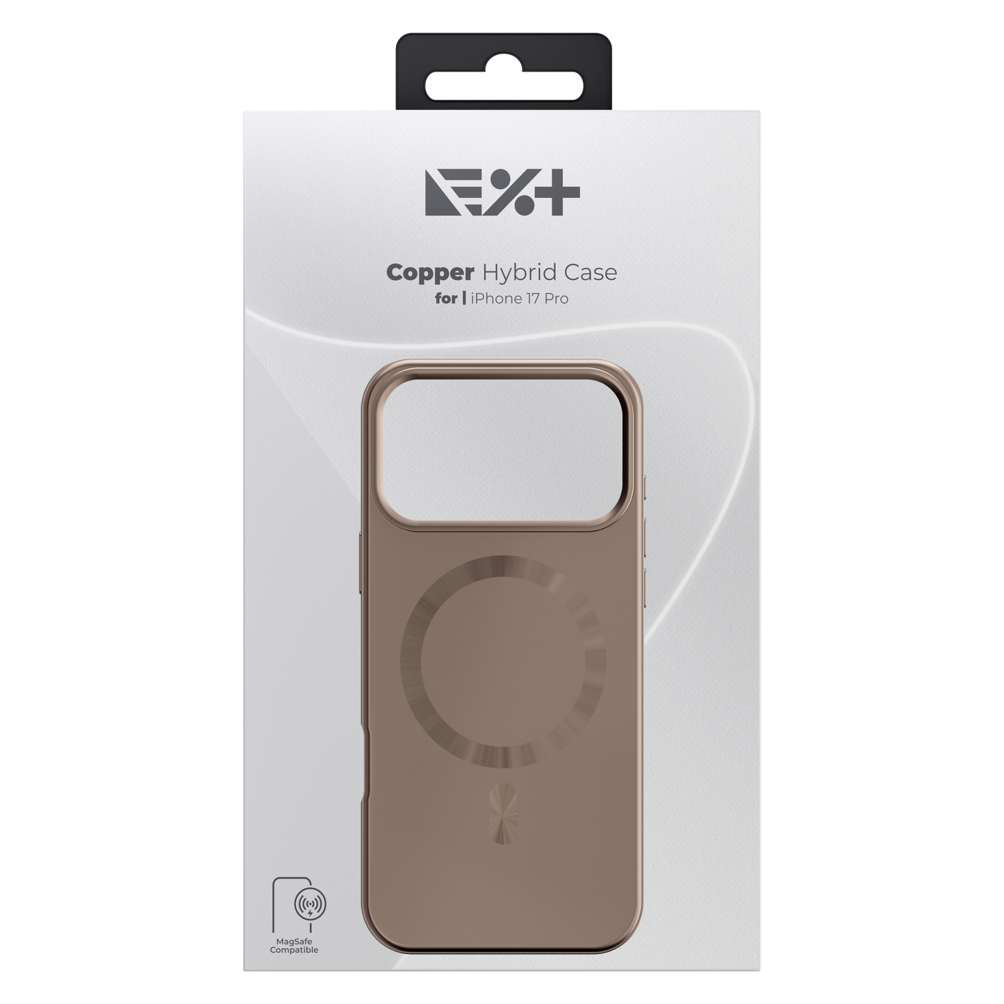 Next One hibridna maska za iPhone 17 Pro - bakrena