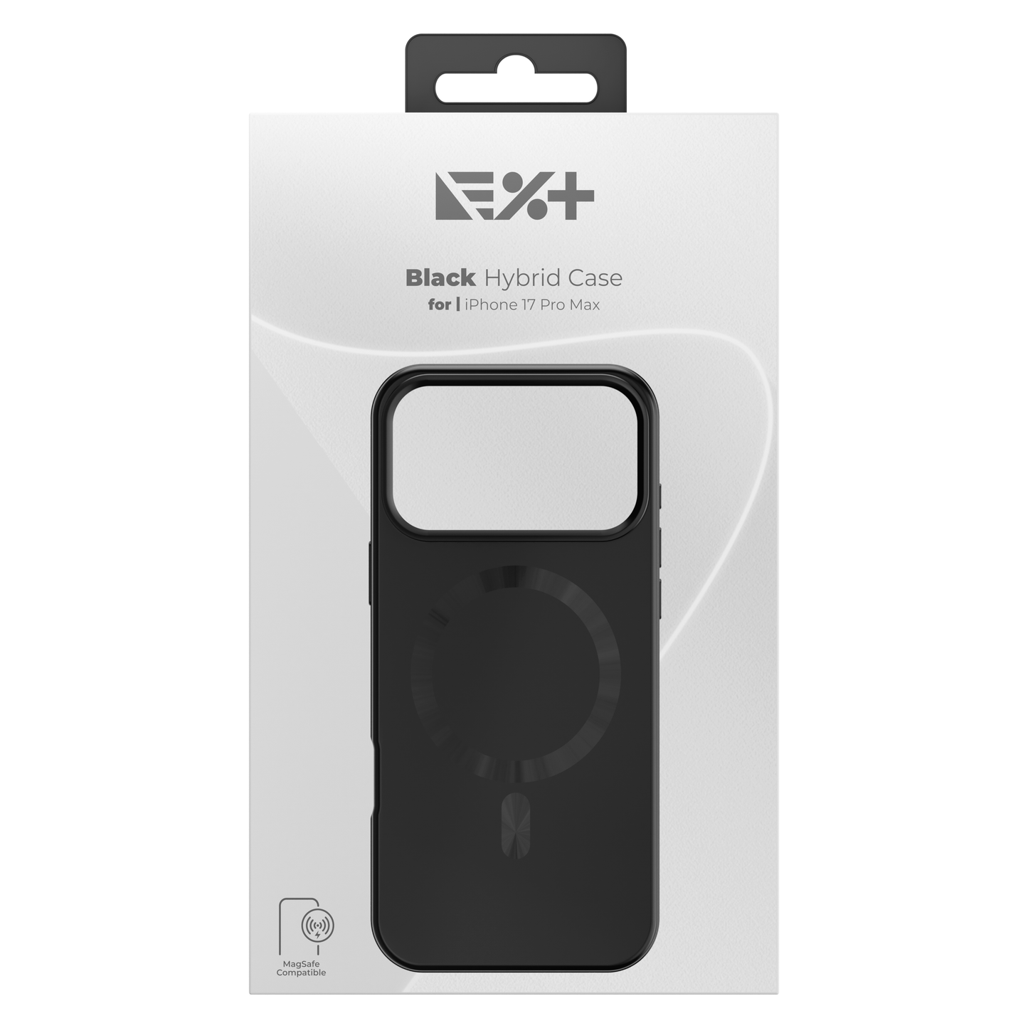 Next One hibridna maska za iPhone 17 Pro Max - crna