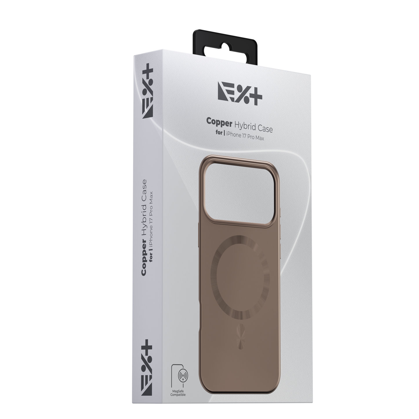 Next One hibridna maska za iPhone 17 Pro Max - bakrena