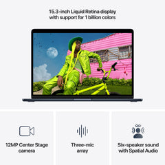 MacBook Air 15 CTO: Čip M5 s 10-jezgrenim CPU i 10-jezgrenim GPU, 32 GB RAM, 512 GB SSD, Hrvatska - Ponoćna