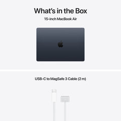 MacBook Air 15 CTO: Čip M5 s 10-jezgrenim CPU i 10-jezgrenim GPU, 16 GB RAM, 4 TB SSD, Hrvatska - Ponoćna