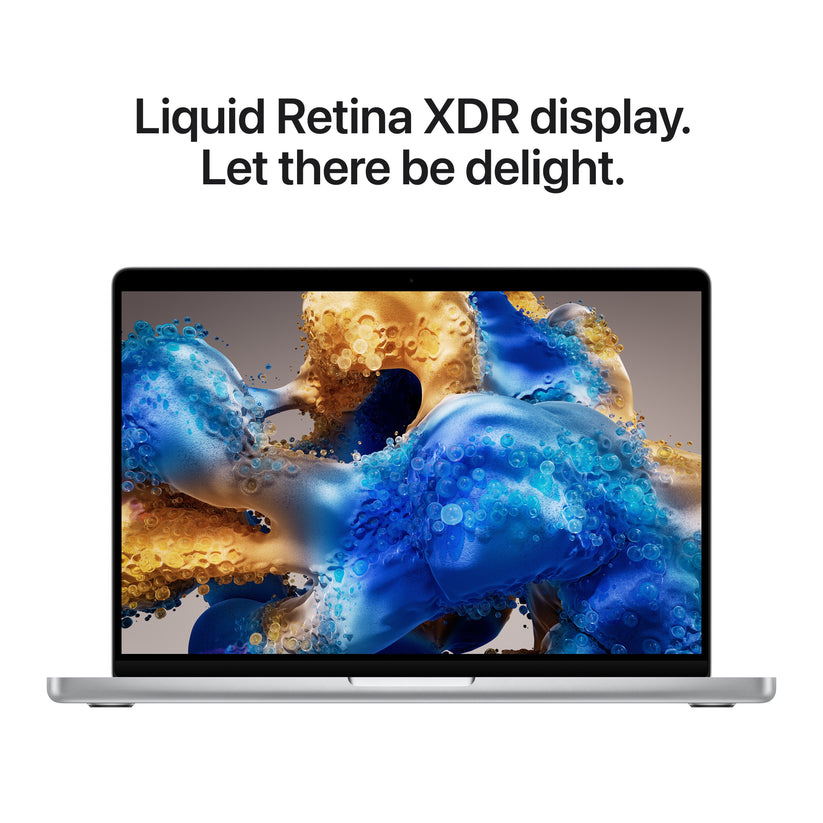 MacBook Pro 14 CTO: Čip M5 Pro s 18-jezgrenim CPU i 20-jezgrenim GPU, 64 GB RAM, 4 TB SSD, Hrvatska - Srebrna