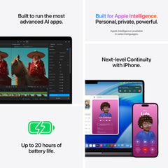 MacBook Pro 14 CTO: Čip M5 Max s 18-jezgrenim CPE i 40-jezgrenim GPE, 4 TB SSD, 128 GB RAM, Nanotekstura, Međunarodna engleska - Svemirski crna - iSTYLE.hr